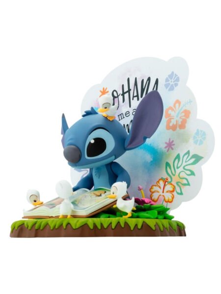 Lilo and Stitch - Stitch Ohana Figür, Super Figure Collection Mini Scene Series