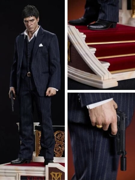 Scarface - Tony Montana (Standar Ver.) 1/4 Superb Scale Heykel