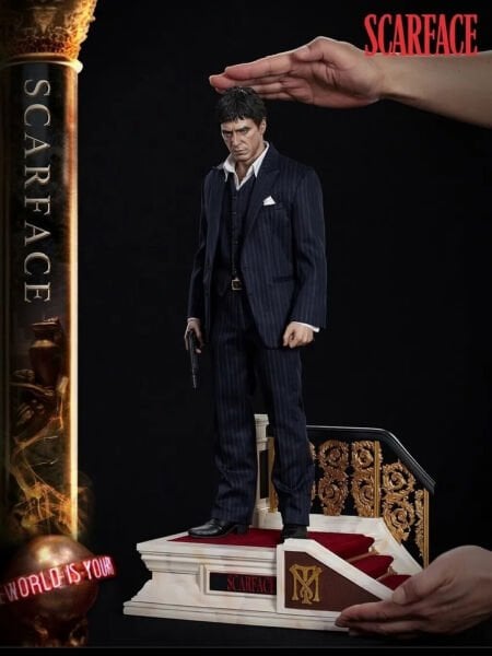 Scarface - Tony Montana (Standar Ver.) 1/4 Superb Scale Heykel