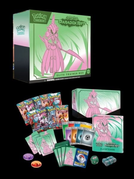 Pokemon TCG: Scarlet & Violet - Paradox Rift Elite Trainer Box (Iron Valiant)