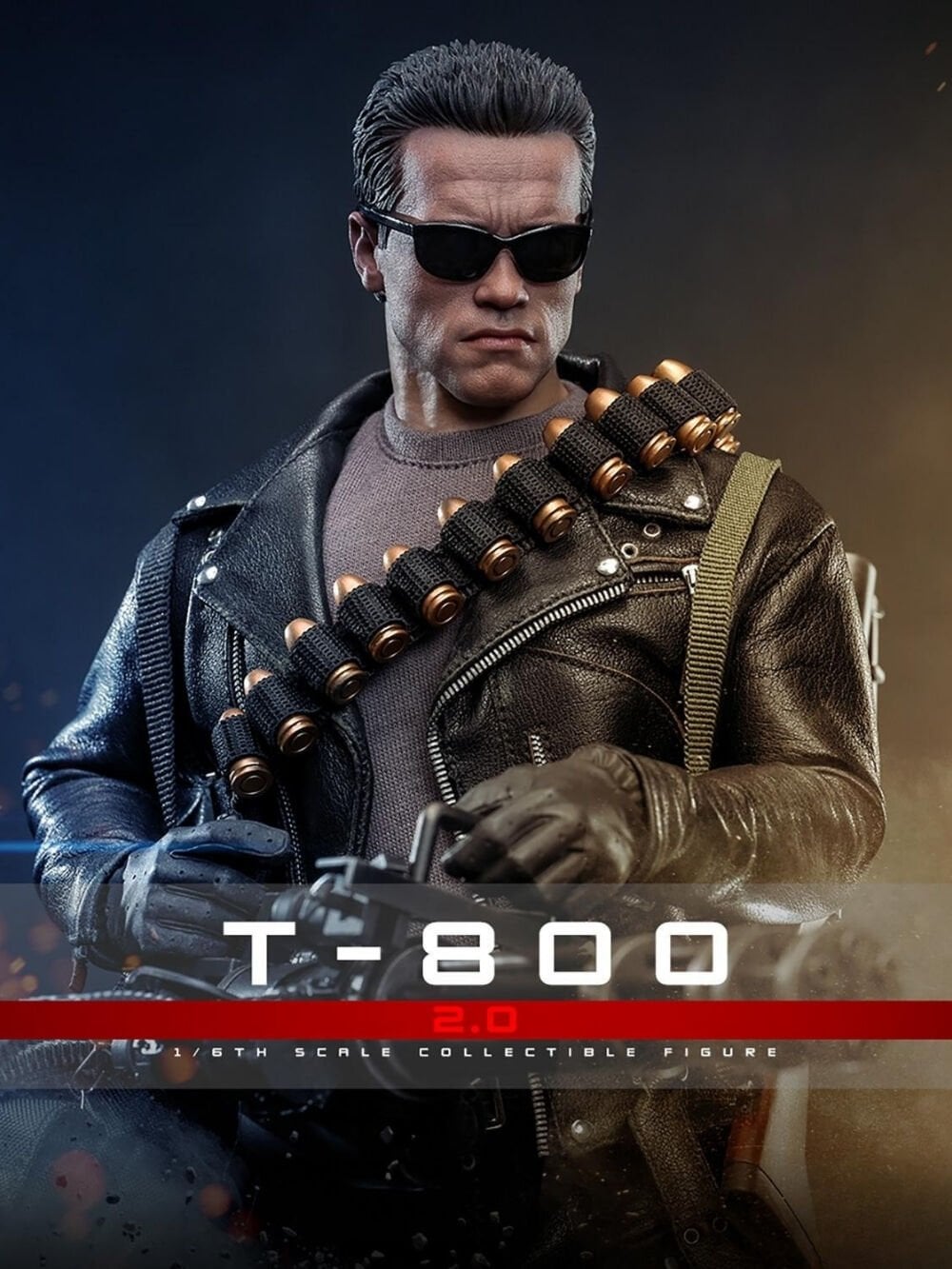 Terminator 2 : Judgment Day - T-800 (2.0) 1/6 Scale Koleksiyon Figürü