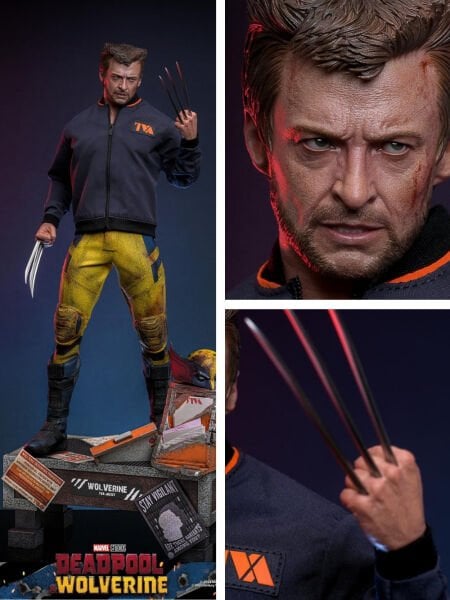 Deadpool & Wolverine - Wolverine (TVA Jacket Version) 1/6 Scale Koleksiyon Figürü