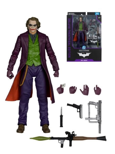 Batman: The Dark Knight - The Joker Deluxe Theatrical Edition Aksiyon Figürü