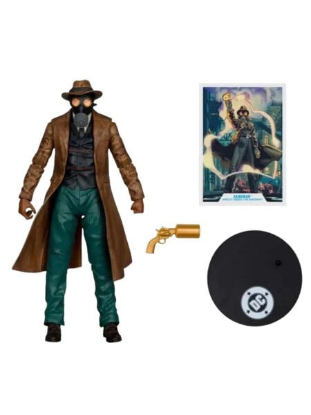 Wesley Dodds: The Sandman - Sandman Gold Label Aksiyon Figürü