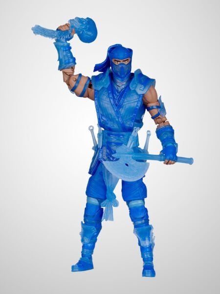 Mortal Kombat II - Sub-Zero (Glow in the Dark Edition) Gold Label Aksiyon Figürü