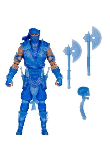 Mortal Kombat II - Sub-Zero (Glow in the Dark Edition) Gold Label Aksiyon Figürü