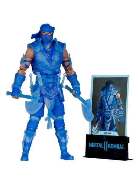 Mortal Kombat II - Sub-Zero (Glow in the Dark Edition) Gold Label Aksiyon Figürü