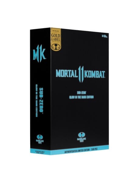 Mortal Kombat II - Sub-Zero (Glow in the Dark Edition) Gold Label Aksiyon Figürü