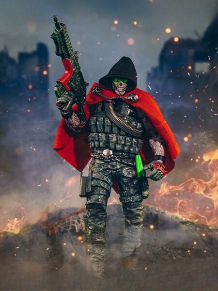 Call of Duty - Burned Spawn Aksiyon Figürü