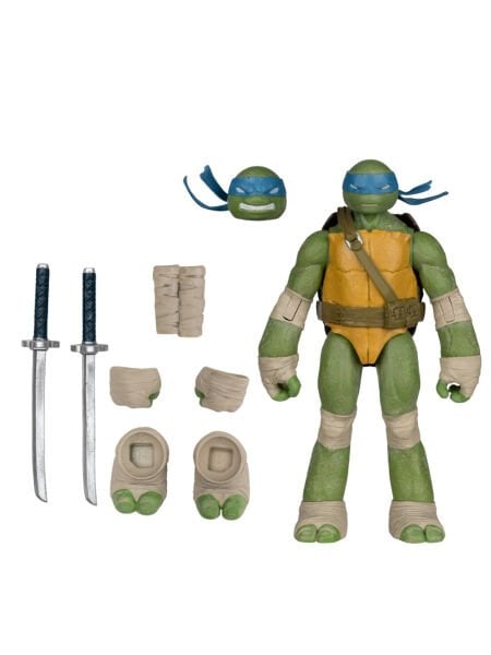 Teenage Mutant Ninja Turtles - Leonardo Page Punchers Aksiyon Figürü, Özel Çizgi Roman Dahil