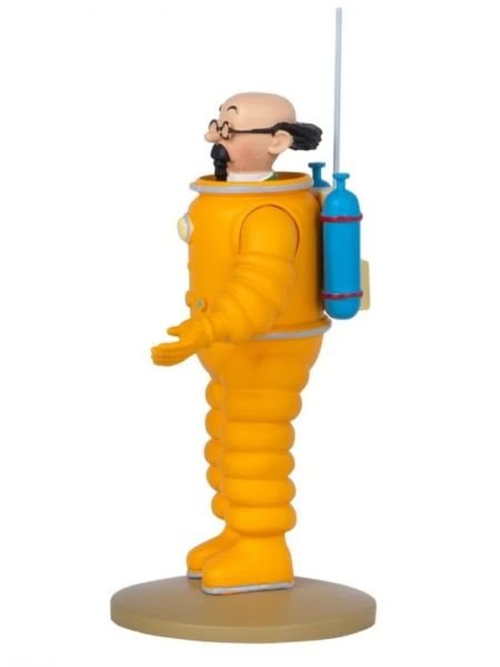 Tintin - Tournesol (Calculus) Cosmonaut Resin Figür