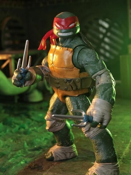 Teenage Mutant Ninja Turtles - Raphael Page Punchers Aksiyon Figürü, Özel Çizgi Roman Dahil