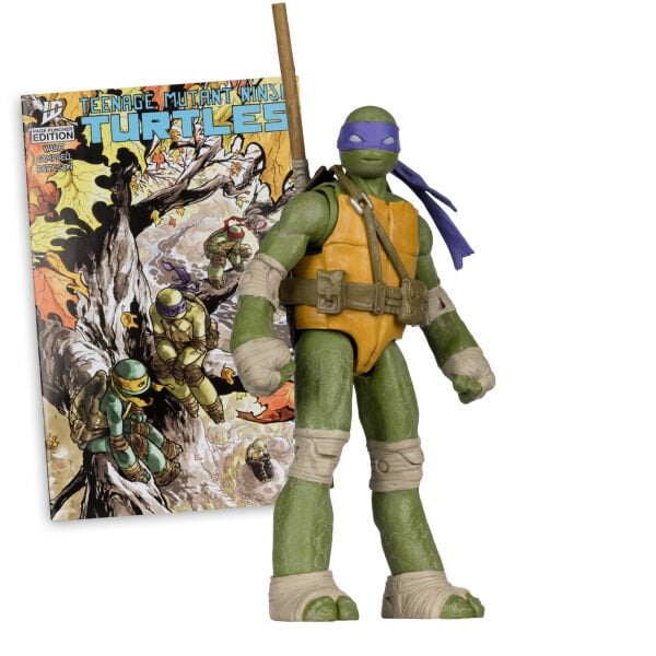 Teenage Mutant Ninja Turtles - Donatello Page Punchers Aksiyon Figürü, Özel Çizgi Roman Dahil