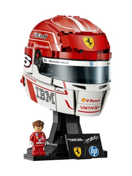 LEGO® Editions Scuderia Ferrari HP Charles Leclerc Kaskı (886 Parça)