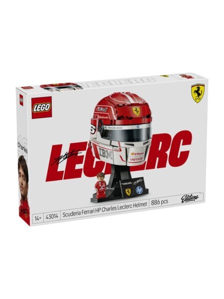 LEGO® Editions Scuderia Ferrari HP Charles Leclerc Kaskı (886 Parça)