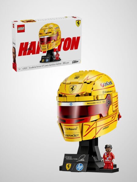 LEGO® Editions Scuderia Ferrari HP Lewis Hamilton Kaskı (884 Parça)