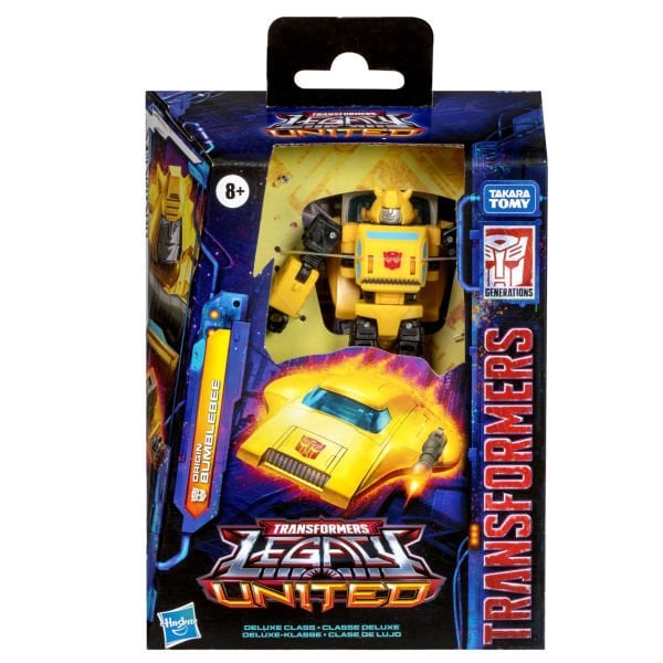 Transformers: Legacy Deluxe Class Origin Bumblebee Aksiyon Figürü
