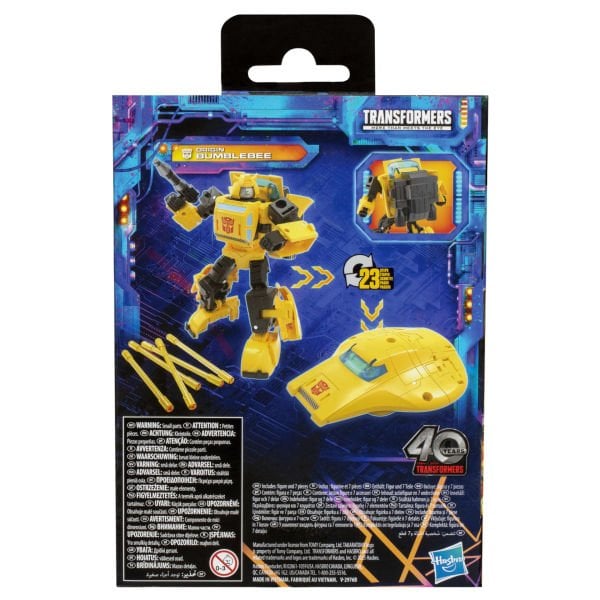 Transformers: Legacy Deluxe Class Origin Bumblebee Aksiyon Figürü
