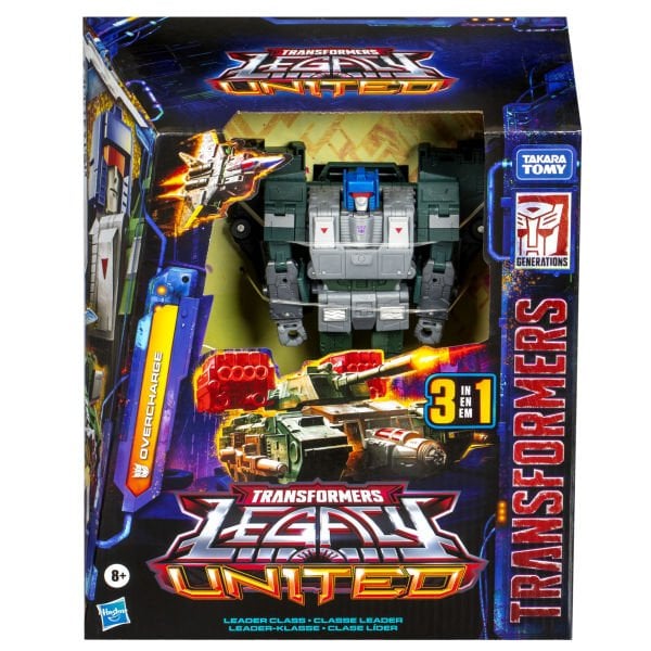 Transformers: Legacy United Leader Class Overcharge Aksiyon Figürü