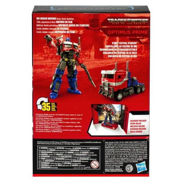 Transformers Studio Series Voyager Class 102 Optimus Prime (Transformers: Rise of the Beasts) Aksiyon Figürü