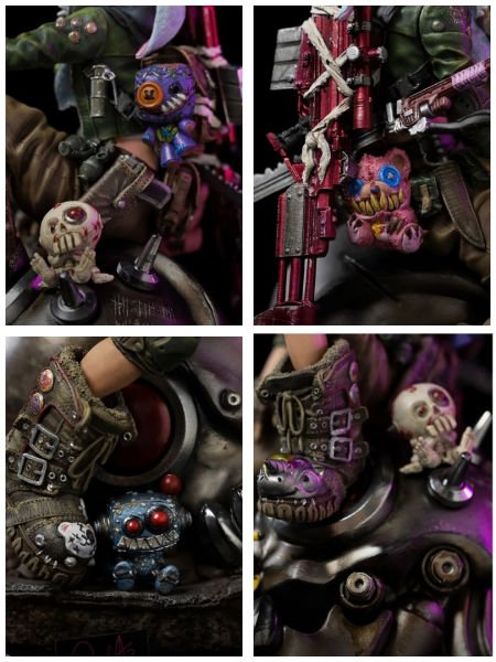 Residiuum - Coral Deluxe 1/10 Art Scale Limited Edition Heykel