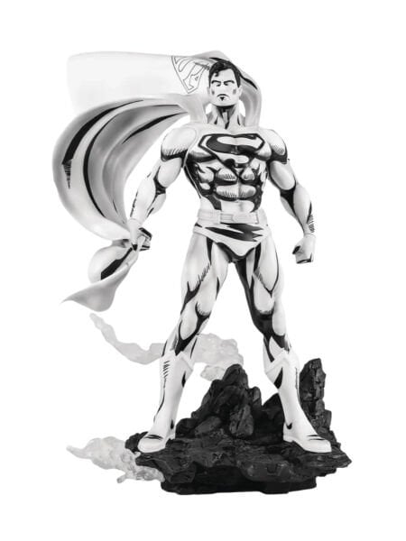 DC Heores - Superman Black & White Version 1/8 Scale PX Exclusive Heykel