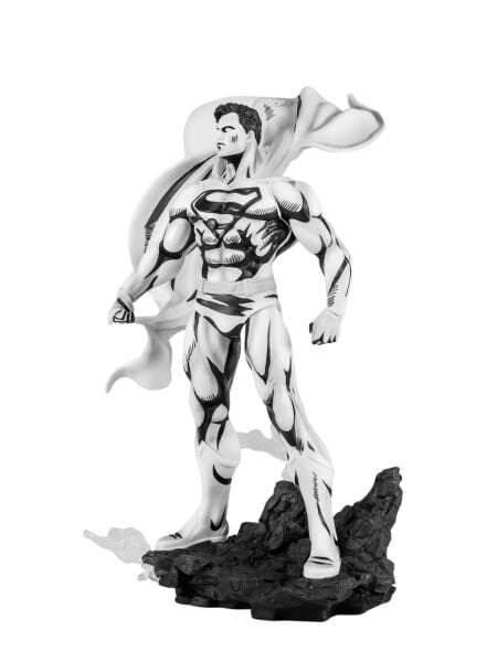 DC Heores - Superman Black & White Version 1/8 Scale PX Exclusive Heykel