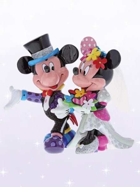 Disney by Britto - Mickey and Minnie Mouse Wedding Heykel