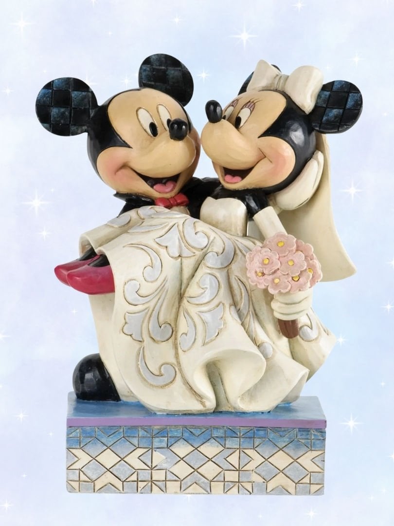 Disney Traditions - Mickey & Minnie Mouse Congratulations Heykel