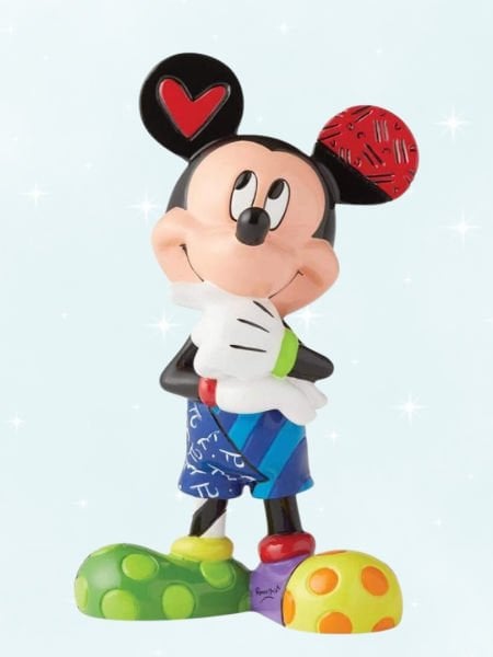 Disney by Britto - Mickey Mouse Thinking Heykel