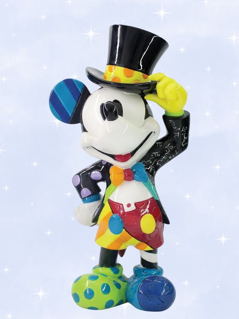 その他 Disney Mickey Mouse Britto Disney by Britto - Mickey Mouse with Top Hat Heykel
