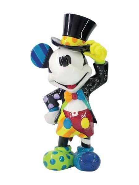 Disney by Britto - Mickey Mouse with Top Hat Heykel