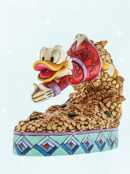 Disney Traditions - Scrooge McDuck (Varyemez Amca) Treasure Dive Heykel