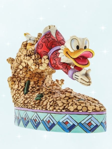 Disney Traditions - Scrooge McDuck (Varyemez Amca) Treasure Dive Heykel