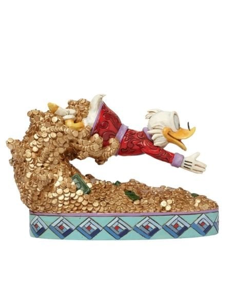 Disney Traditions - Scrooge McDuck (Varyemez Amca) Treasure Dive Heykel