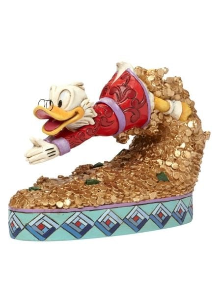 Disney Traditions - Scrooge McDuck (Varyemez Amca) Treasure Dive Heykel