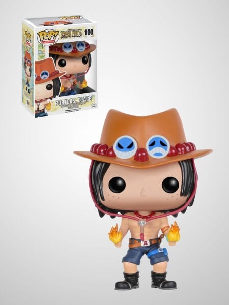 One Piece - Portgas D. Ace Funko Pop! Animation Figür #100