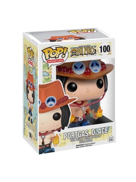 One Piece - Portgas D. Ace Funko Pop! Animation Figür #100