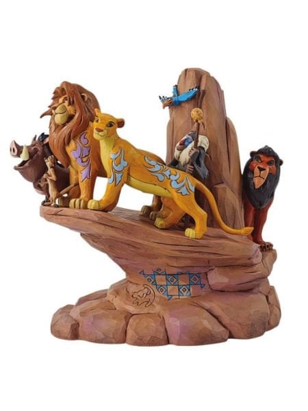 Disney Traditions Lion King - Pride Rock Carved In Stone Heykel