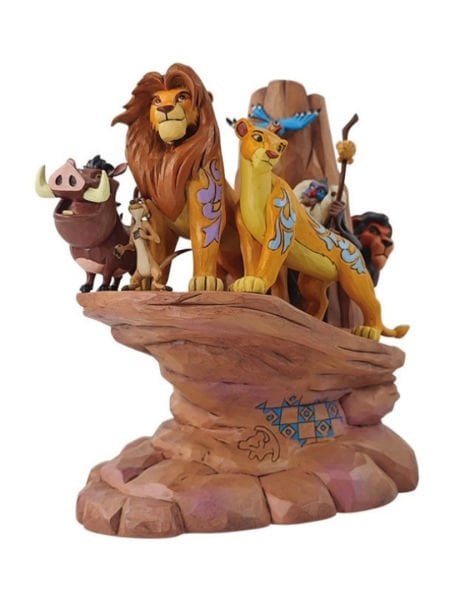 Disney Traditions Lion King - Pride Rock Carved In Stone Heykel