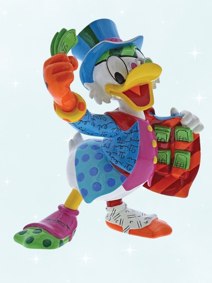 Disney by Britto - Uncle Scrooge (Varyemez Amca) Heykel