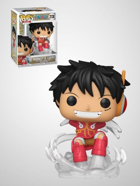 One Piece S12 - Monkey D. Luffy (Egg) Pop Plus! Animation Figür #2138