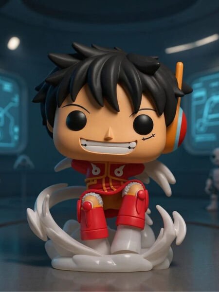One Piece S12 - Monkey D. Luffy (Egg) Pop Plus! Animation Figür #2138
