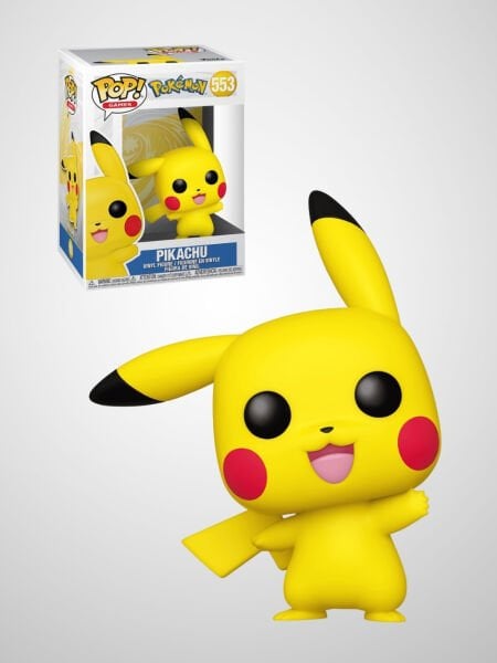 Pokemon - Pikachu (Waving) Funko Pop! Games Figür #553