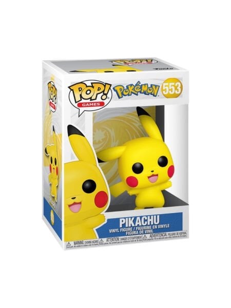 Pokemon - Pikachu (Waving) Funko Pop! Games Figür #553
