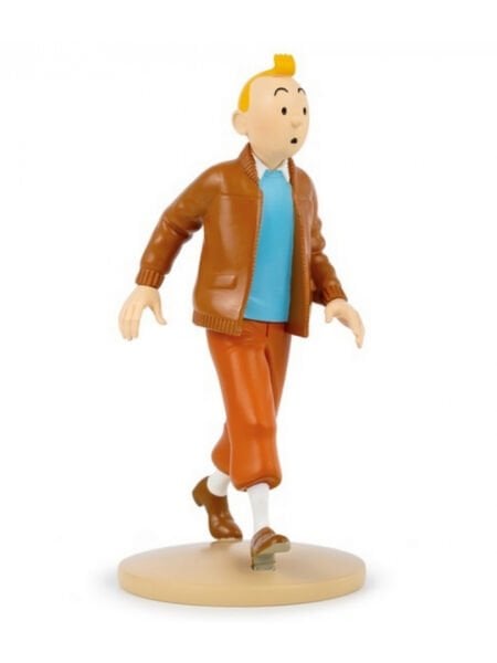 Tintin - Tintin With His Aviator Jacket (Tintin avec sa veste d'aviateur) Koleksiyon Figürü