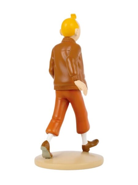 Tintin - Tintin With His Aviator Jacket (Tintin avec sa veste d'aviateur) Koleksiyon Figürü