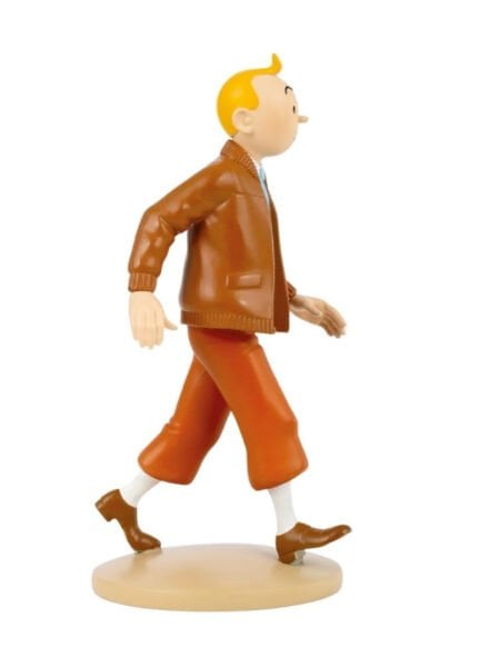 Tintin - Tintin With His Aviator Jacket (Tintin avec sa veste d'aviateur) Koleksiyon Figürü