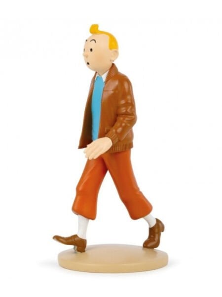 Tintin - Tintin With His Aviator Jacket (Tintin avec sa veste d'aviateur) Koleksiyon Figürü