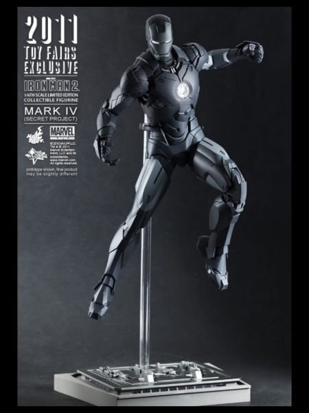 Iron Man 2 - Iron Man Mark IV (Secret Project) 1/6 Scale Limited Edition Koleksiyon Figürü